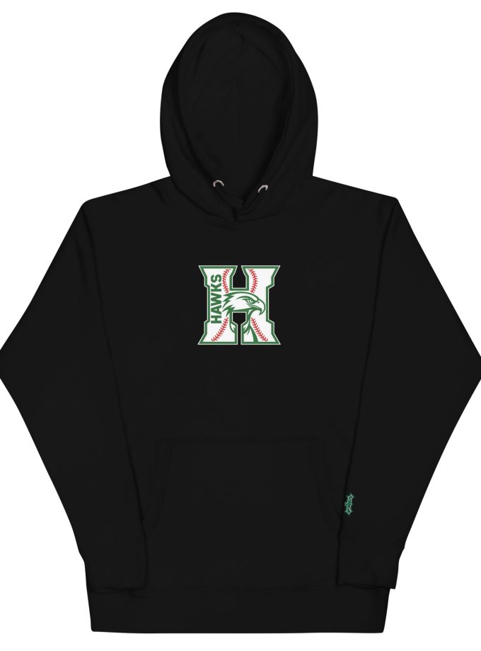 Hawks Hoodie with Right Wrist Logo Embroidered